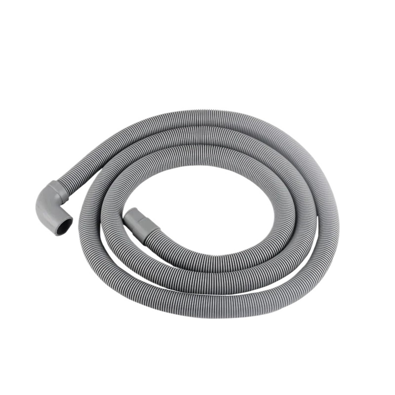 Tubo di scarico automatico for lavatrice a tamburo, tubo a gomito, testa dritta, compatibile universale for Haier(2m elbow)