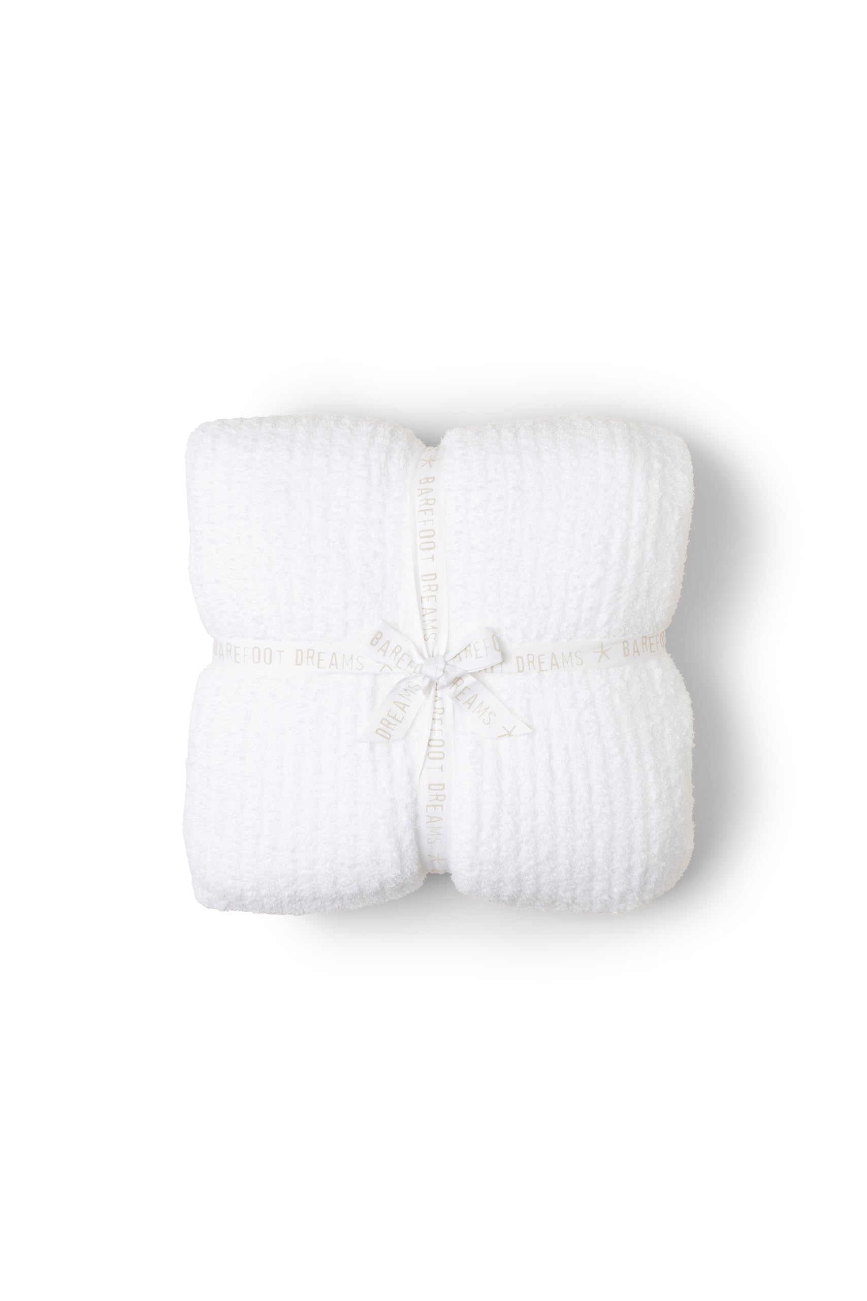 Amazon｜Barefoot Dreams CozyChicリブベッドブランケット、ウルトラ