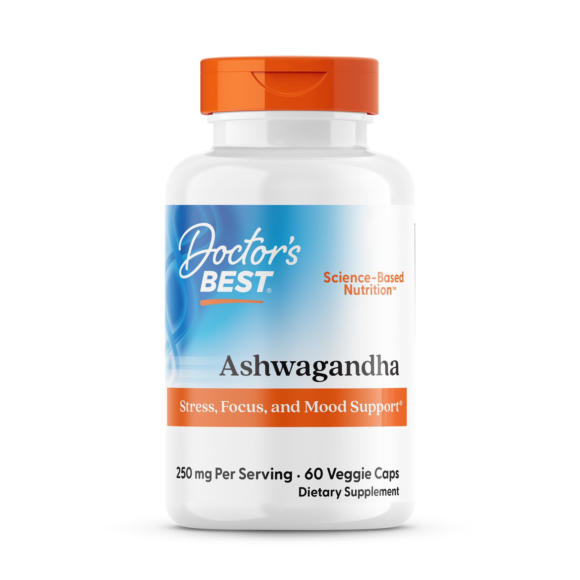 Doctors Best Ashwagandha Featuring Sensoril, Non-Gmo, Gluten Free, 125 Mg, 60 Veggie Caps (B00IT04C6G) Amazon Price History, Amazon Price Tracker
