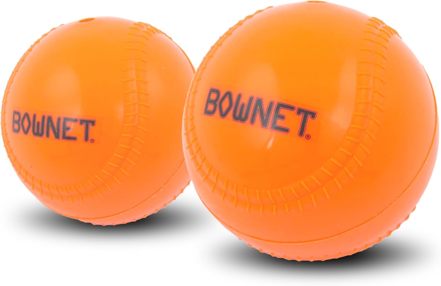 Bownet Ballast Weighted Training Ball for Baseball and Softball, Swing & Pitching Mechanics, Raised Seams, Indoor & Outdoor