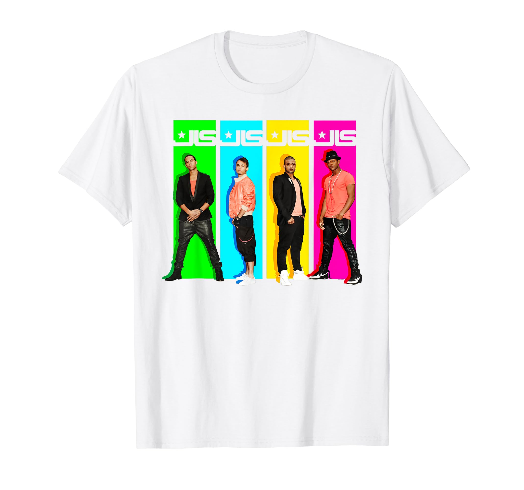 JLS OfficialJLS - Color Block Grid T-ShirtOEKO-TEX STANDARD 100