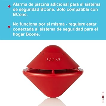 NOT a Standalone Alarm - Lifebuoy BCone Additional Pool Unit - Requires BCone Home Unit to Function