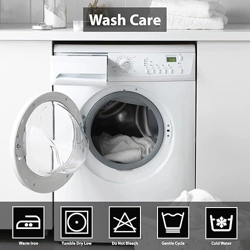 Miniatura 5 de CharlottelyHues Juego de funda de edredón de 1 pieza, 1000 hilos, 100% algodón egipcio, transpirable, suave con cremallera y lazos en las esquinas,