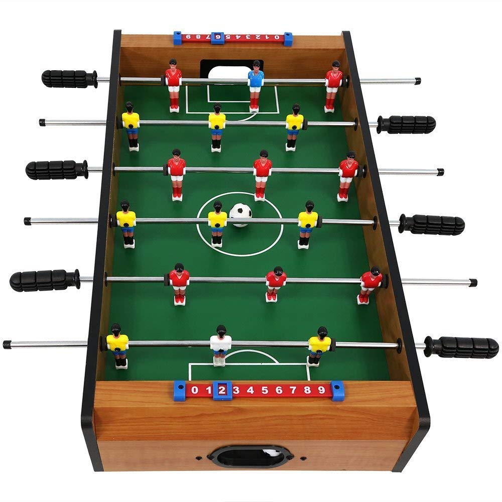 Magicwand® Portable 6 Rod Foosball Soccer Game Table Set for Kids【X-Large】【Pack of 1】【Brown】 - Image 5 thumbnail
