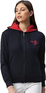 ADBUCKS Women's Cotton Hooded Hoodie Price In India
