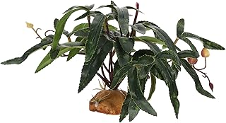 balacoo Box Pet Landscaping Crested Gecko Plants Simulated Plant Plants for Tortoise Enclosure Leopard Gecko Plants Bearded Dragon Tank Accessories Artificial Fish Tank Supplies Resin