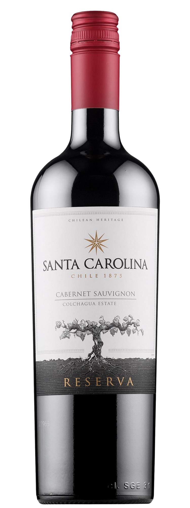 Vinho Tinto Chileno Santa Carolina Reserva Cabernet Sauvignon