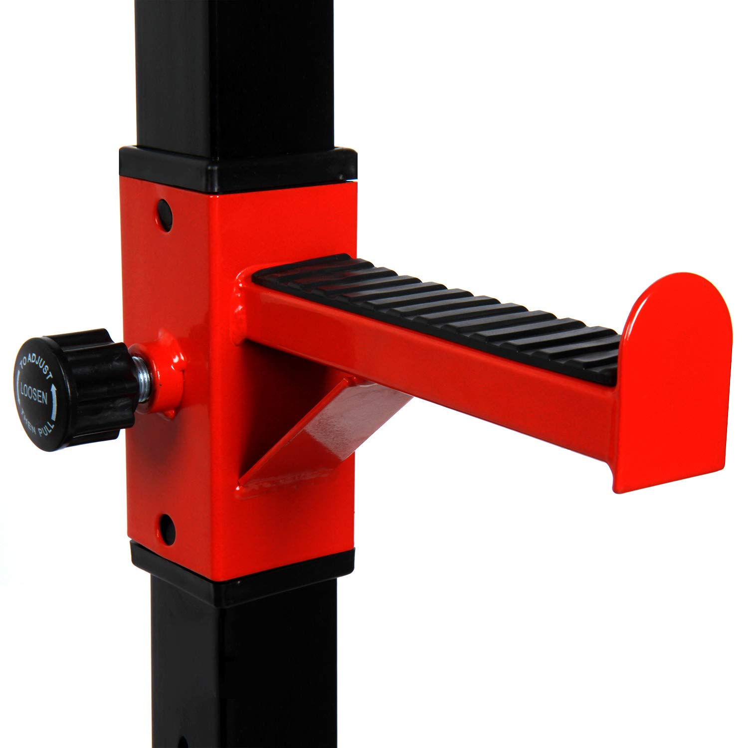 CCLIFE Squat Rack Verstellbare Kniebeugenständer Langhantelablage Höhenverstellbarer Multi-Funktions Barbell Rack bis 150 kg für Sportstudio Zuhause