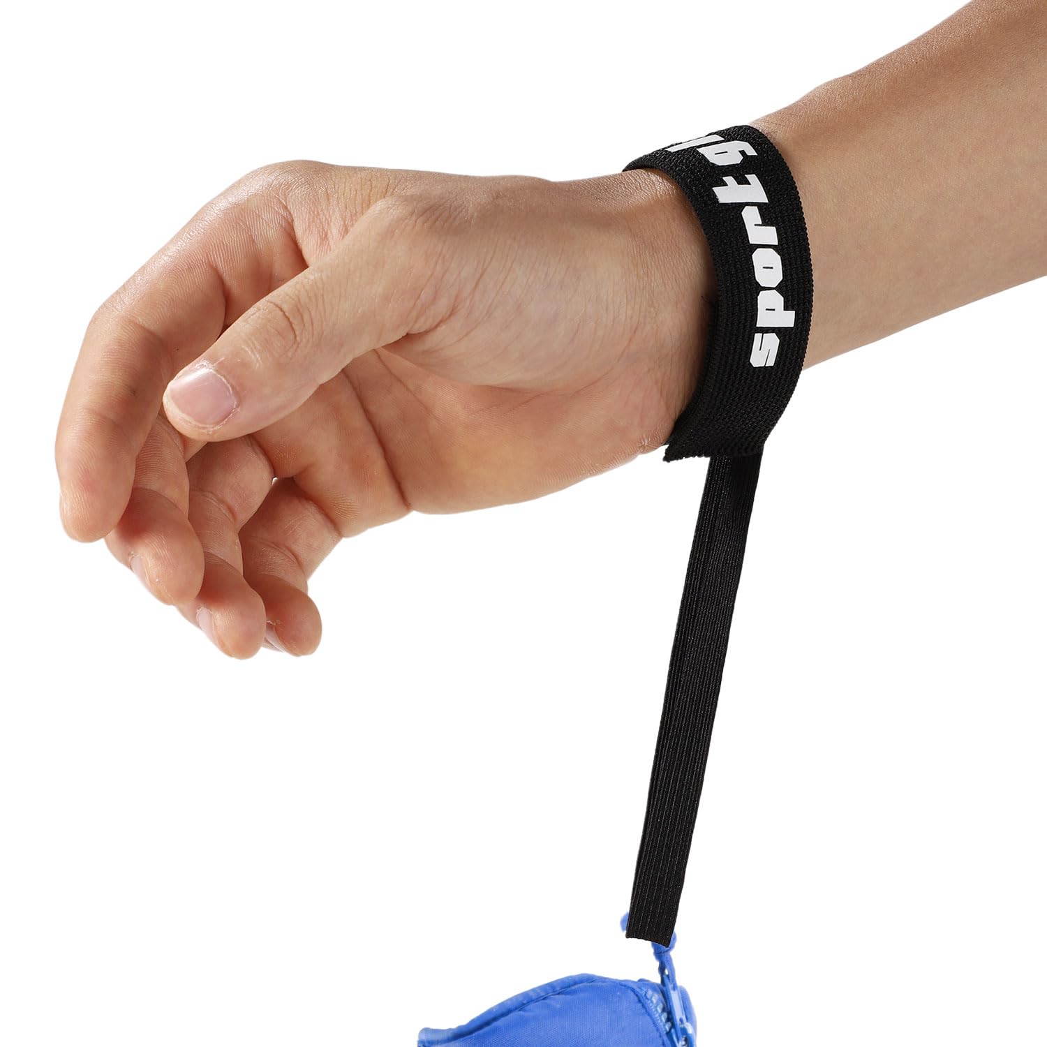 lasuroa 2pcs Elastic Ski & Snowboard Glove Wrist Straps, Sport Glove Safety Band Adjustable Ski Glove Leash for Women Men Hanging Gloves Mountaineer Outdoor Activities (Black)