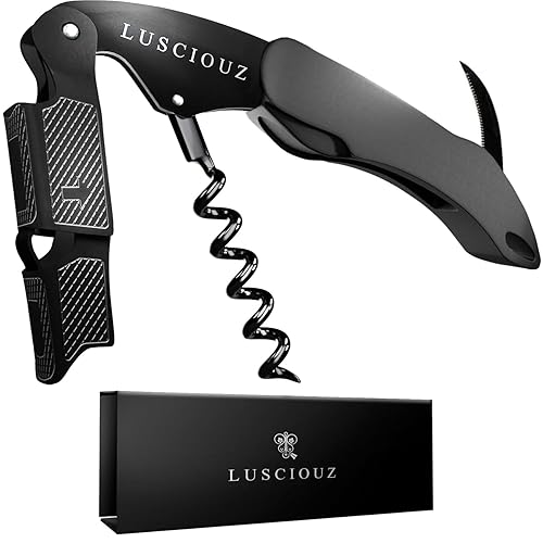 Zero Resistance Corkscrew Silent Wine Bottle Opener Waiters Corkscrew Wine