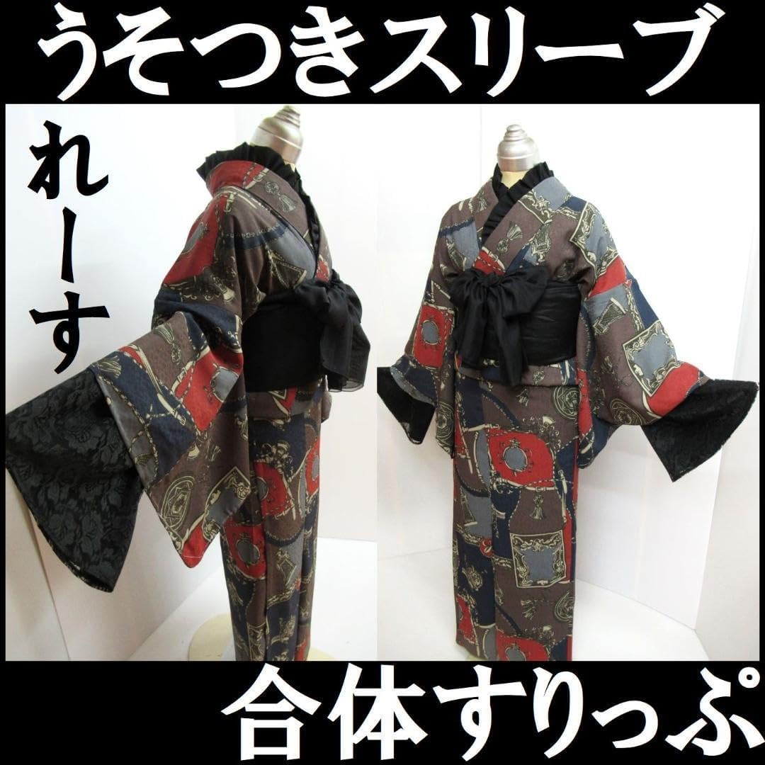 セール 新品未使用 伊達襟えり 正絹 重ね襟 山吹色×ブルー 成人式 卒業