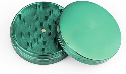 Miniatura 14 de Spice Grinder Crasher - Molinillo de especias de tamaño portátil de 2 pulgadas con tapa magnética, color rojo