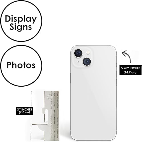 Miniatura 3 de Golden State Art, Caballete de cartón autoadhesivo, calidad de archivo, sin ácidos, ala individual de 3 pulgadas, carteles de exhibición y obras de