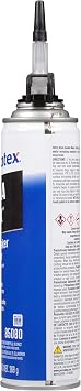 Permatex 85080-6PK Ultra Black Maximum Oil Resistance RTV Silicone Gasket Maker, 9.5 oz. PowerBead Can (Pack of 6)