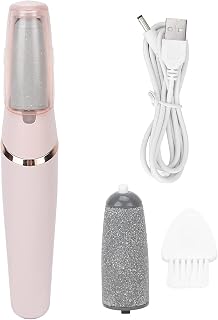 Electric Foot File Usb Rechargeable Hair Remover With Replacement Rollers For Cracked Heels Calluses Dead Skin