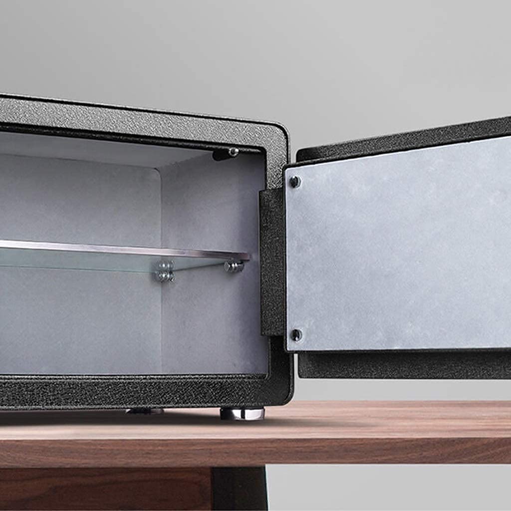 Coffre-fort à empreintes digitales – 30 cm – Coffre-fort mural invisible pour la maison et le bureau – Armoire sécurisée avec déverrouillage d'empreintes digitales pour chambre à coucher et objets de