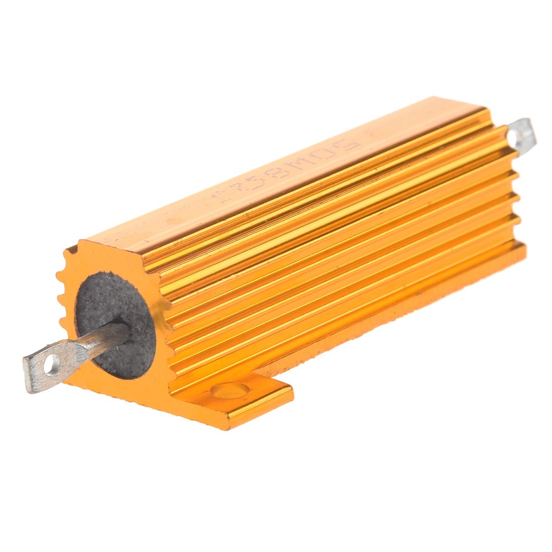 Resistori 50W 8 Ohm - 5 Pezzi In Alluminio - Per Audio E Illuminazione