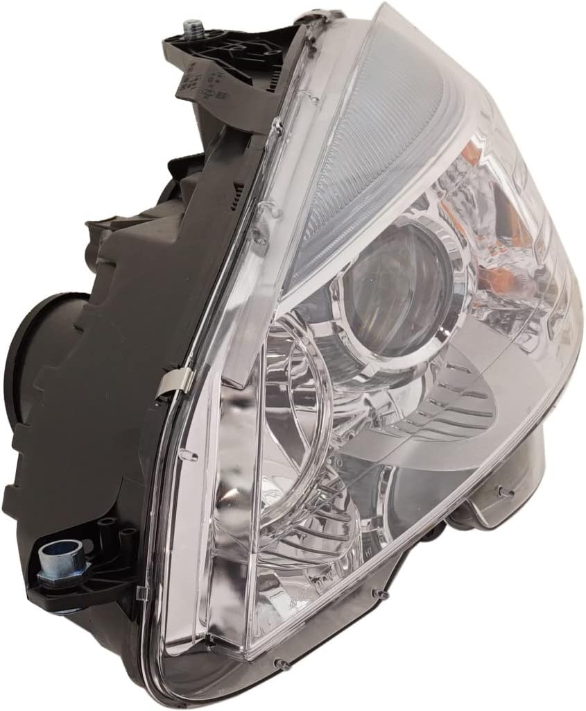 KarParts360 For Mercedes-Benz C230 / C250 / C300 / C350 / C63 AMG Headlight Assembly 2008 09 10 2011 Driver Side | Chrome | MB2502163 | 204 906 55 03