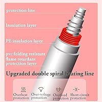 Vista 7 de OLOTU Heated Throw Blanket Intelligent Electric Blanket Soft Fleece Electric Throw with 9 Heating Levels & 1-12 Hours Auto-Off Heated Blanket