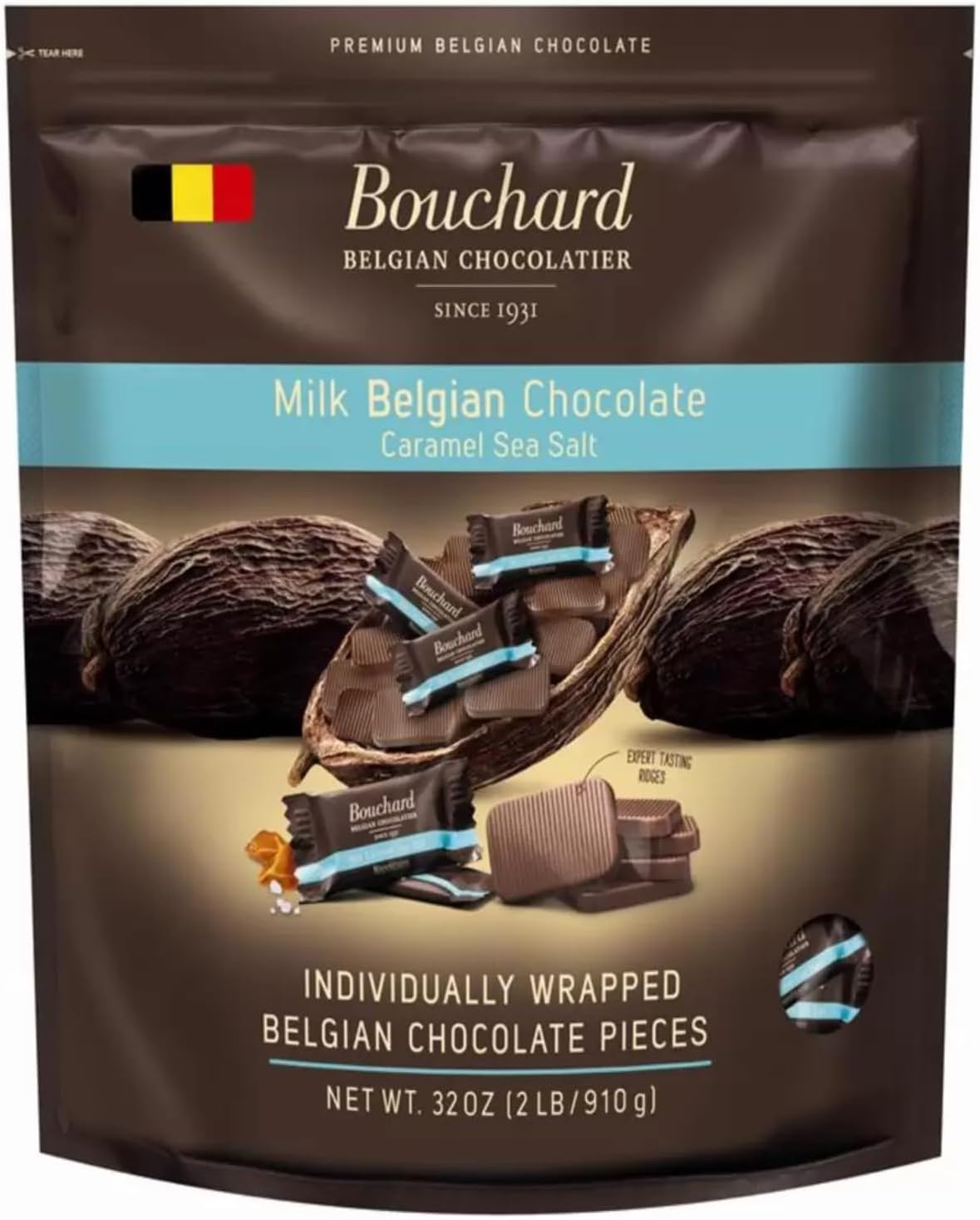 Amazon | ブシャール ミルクカラメル シーソルト ベルギー