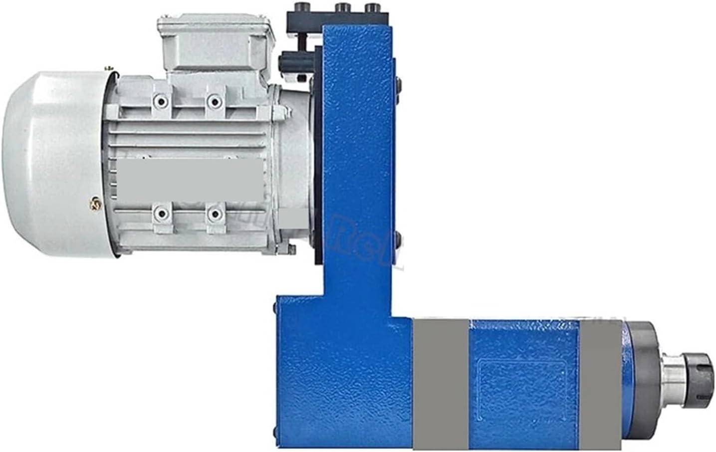 Spindle Power Head ER32 BT30 ER25 MT3 Spindle Power Head with 3 Phase 0.55KW Asynchronous Motor 3000~7000rpm for Boring Milling Tapping CNC Machine Lathe Tool Spindle(ER25,7000rpm)