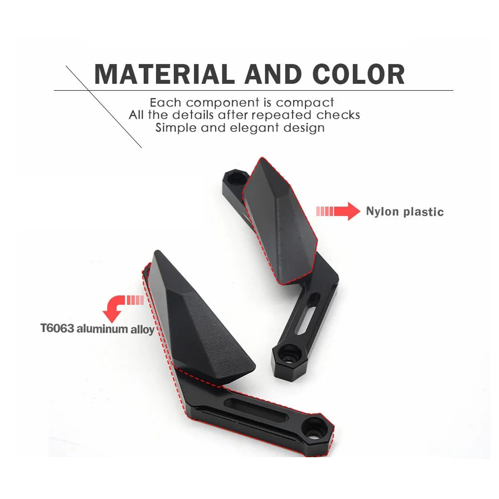 Tamponi Paratelaio In Alluminio E Nylon Per Yamaha MT-09, Tracer 900 E XSR900 – Protezione Anticaduta In Vari Colori