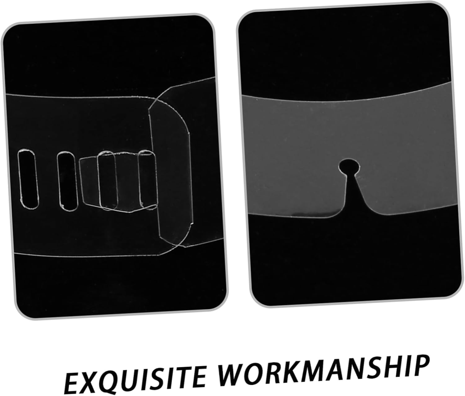 Holibanna Collar for Men Collar Strips 200pcs Plastic Strips for Dress Shirts Easy to Use