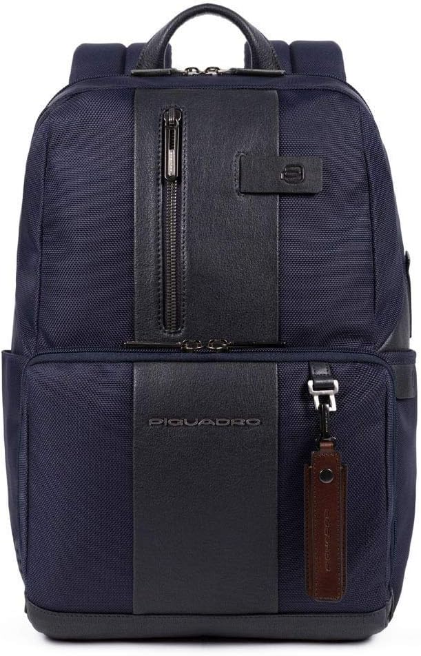 PIQUADRO Backpack Brief 2 Blue - CA3214BR2BM-BLU