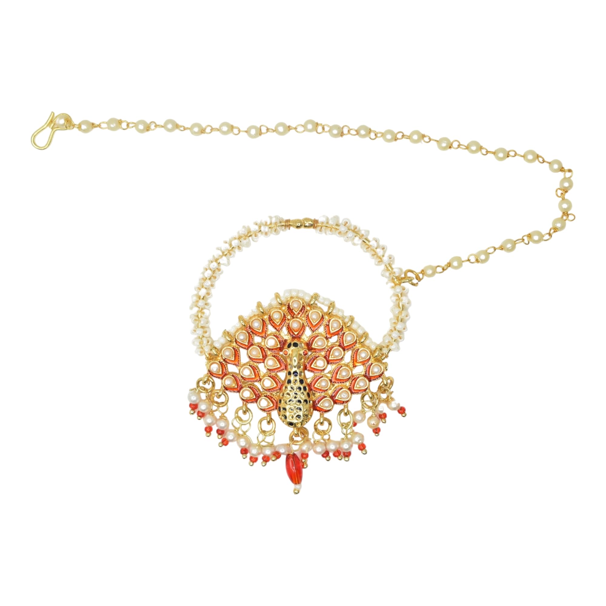 See full amazon price history chart for Meira Jewellery Pearl studded Rajputi Style Red nosering nosepin with chain Brass jadau kundan Meenakari Heavy Bridal nathani with chain no need piercing nath for women n girls 1101 Meira Jewellery Pearl studded Rajputi Style Red nosering nosepin with chain Brass jadau kundan Meenakari Heavy Bridal nathani with chain no need piercing nath for women n girls 1101 (B0CNRVCKFF) Amazon Price History, Amazon Price Tracker