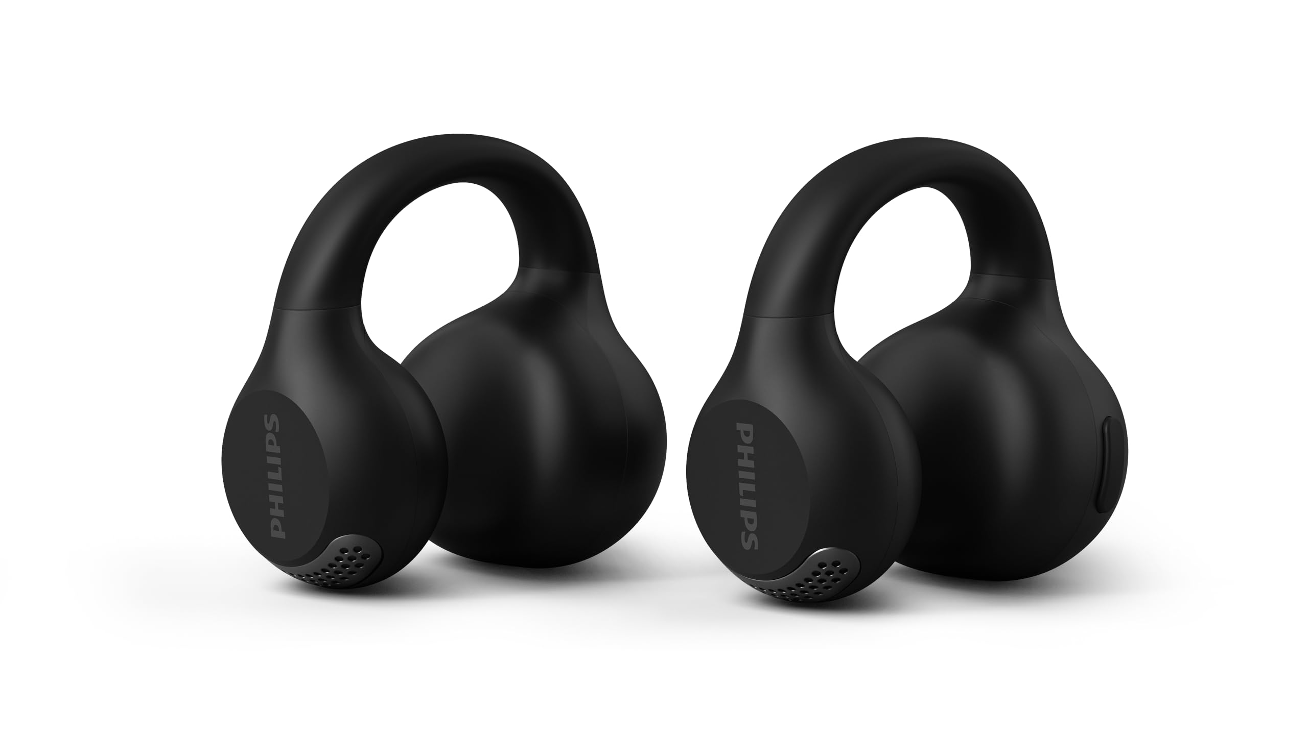 Philips Q2000 Clip On True Wireless Earbuds, Open Ear Bluetooth