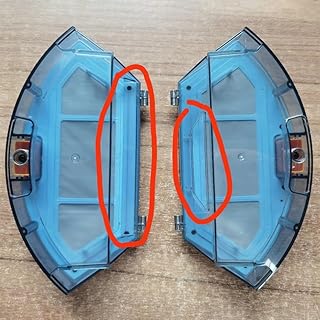 Cubo de basura para Mamibot EXVAC660 880, compatible con Tesvor X500 Pro S6 M1 T8, Neatsvor X500 X600, tanque de aspiradora robot