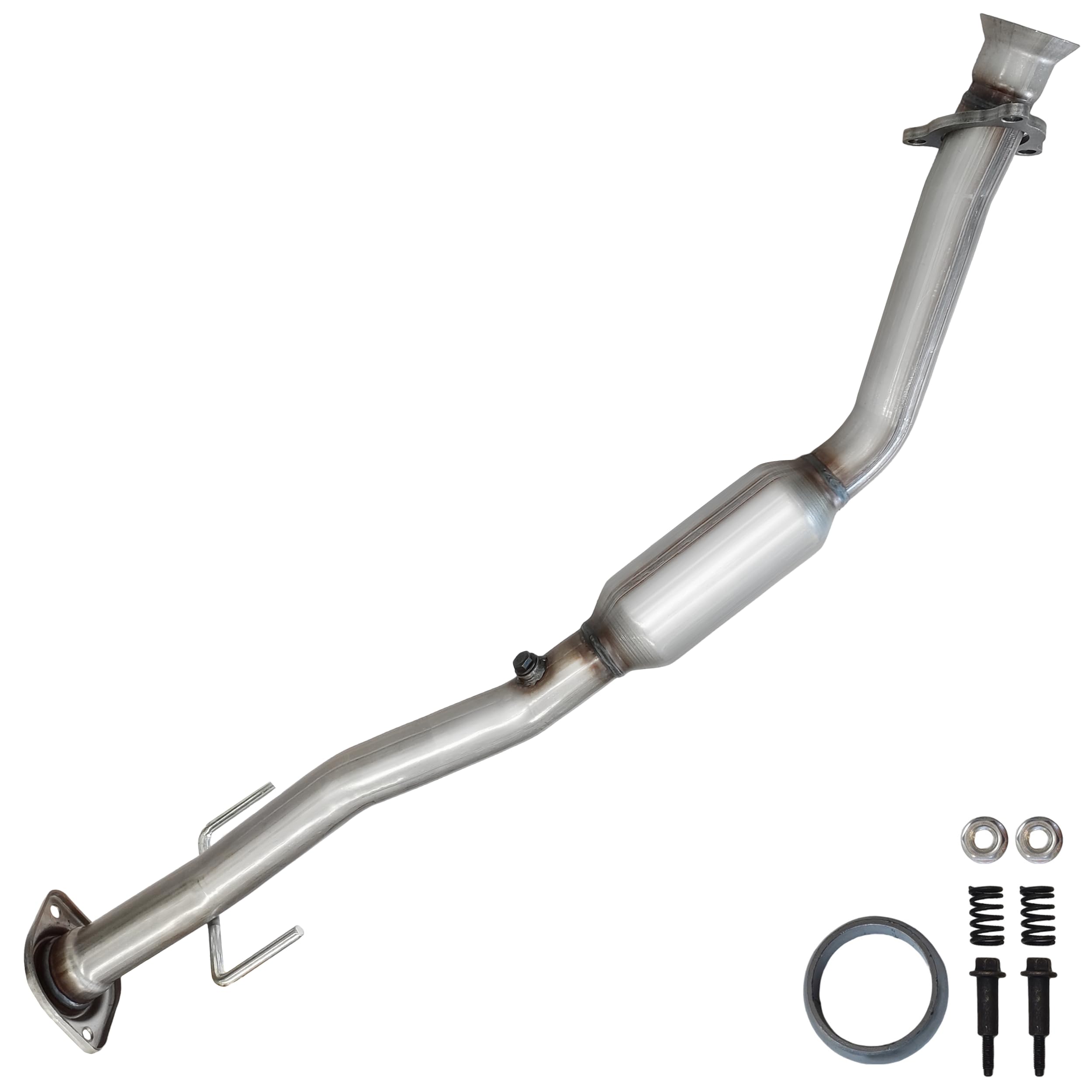 Photo 1 of JT Exhaust Catalytic Converter Compatible with Chevrolet Trailblazer & GMC Envoy 2002 2003 2004 2005, Buick Rainier 2004 2005, Isuzu Ascender 2003 2004, Oldsmobile Bravada 2002-2004 L6 4.2L Standard EPA Grade
