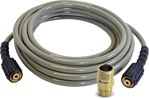 Simpson 50ft, 5/16" 3700 PSI MorFlex Cold Water Pressure Washer Hose, 40226