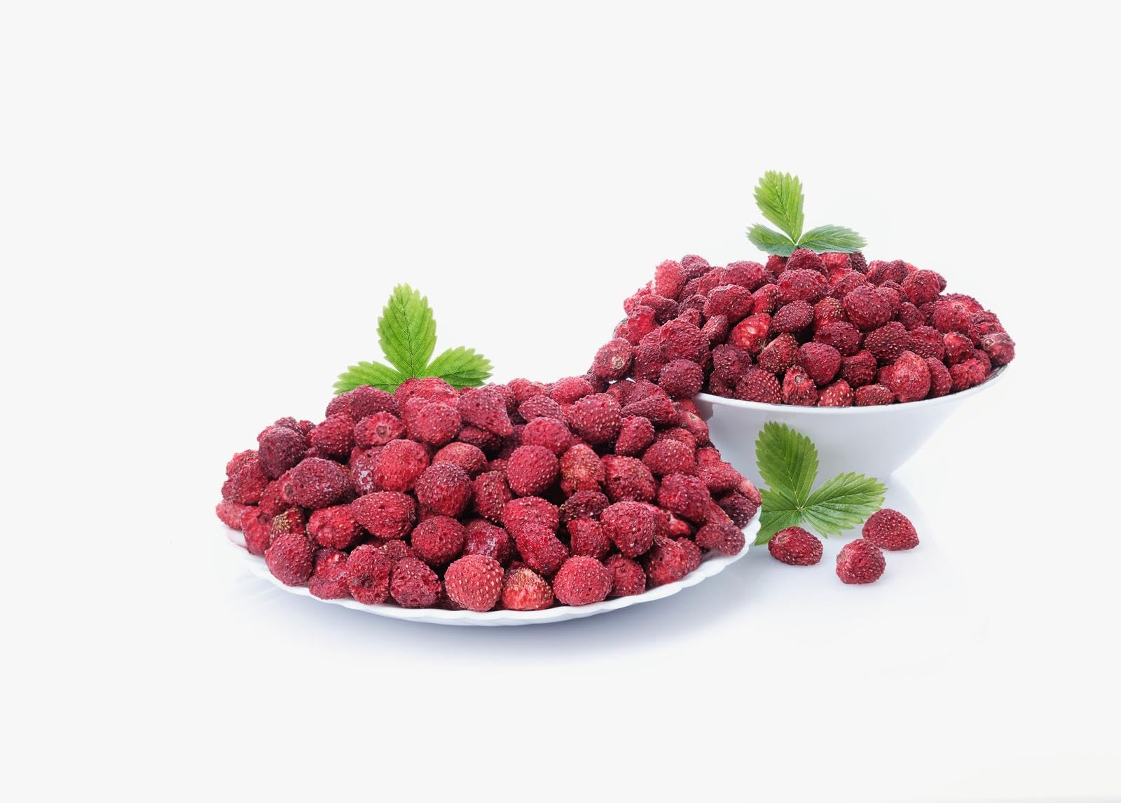 biolla food getrocknete ganze WALD-Erdbeeren, 0,5 kg, frische Ernte, 100% natur. Besonders viele Vitamine und Minearlien. Ideal für Smoothies, Müsli oder zum Tee. Auch als Knabberzeug sehr gesund!