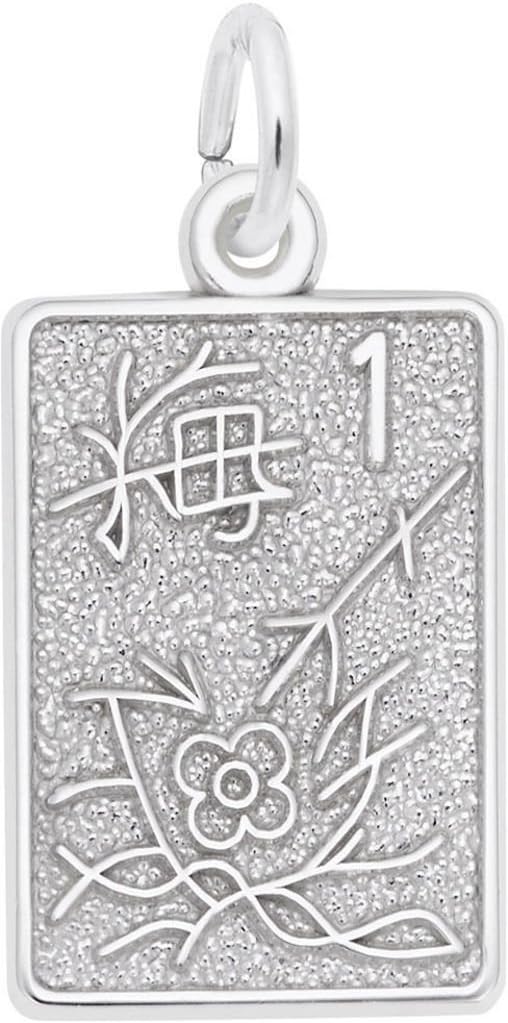 Rembrandt Mahjong Tile Charm