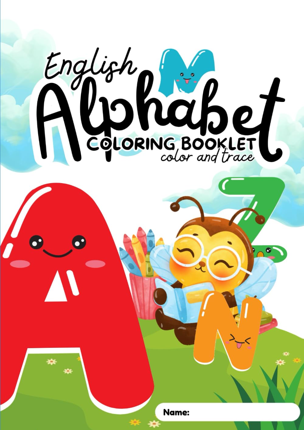 ENGLISH ALPHABET: COLORING BOOKLET