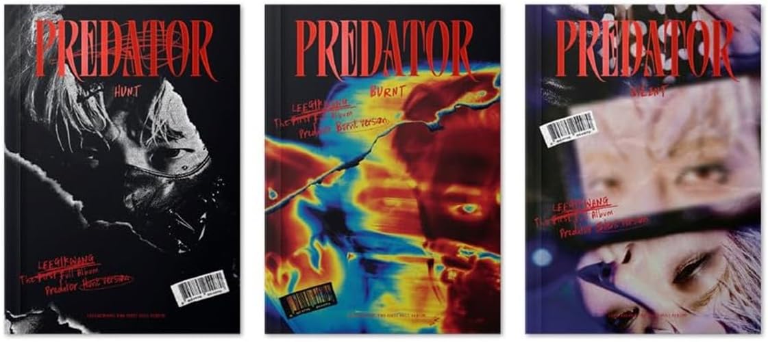 Lee Gikwang Predator Album photo silencieux premier photobook K-pop art visuel