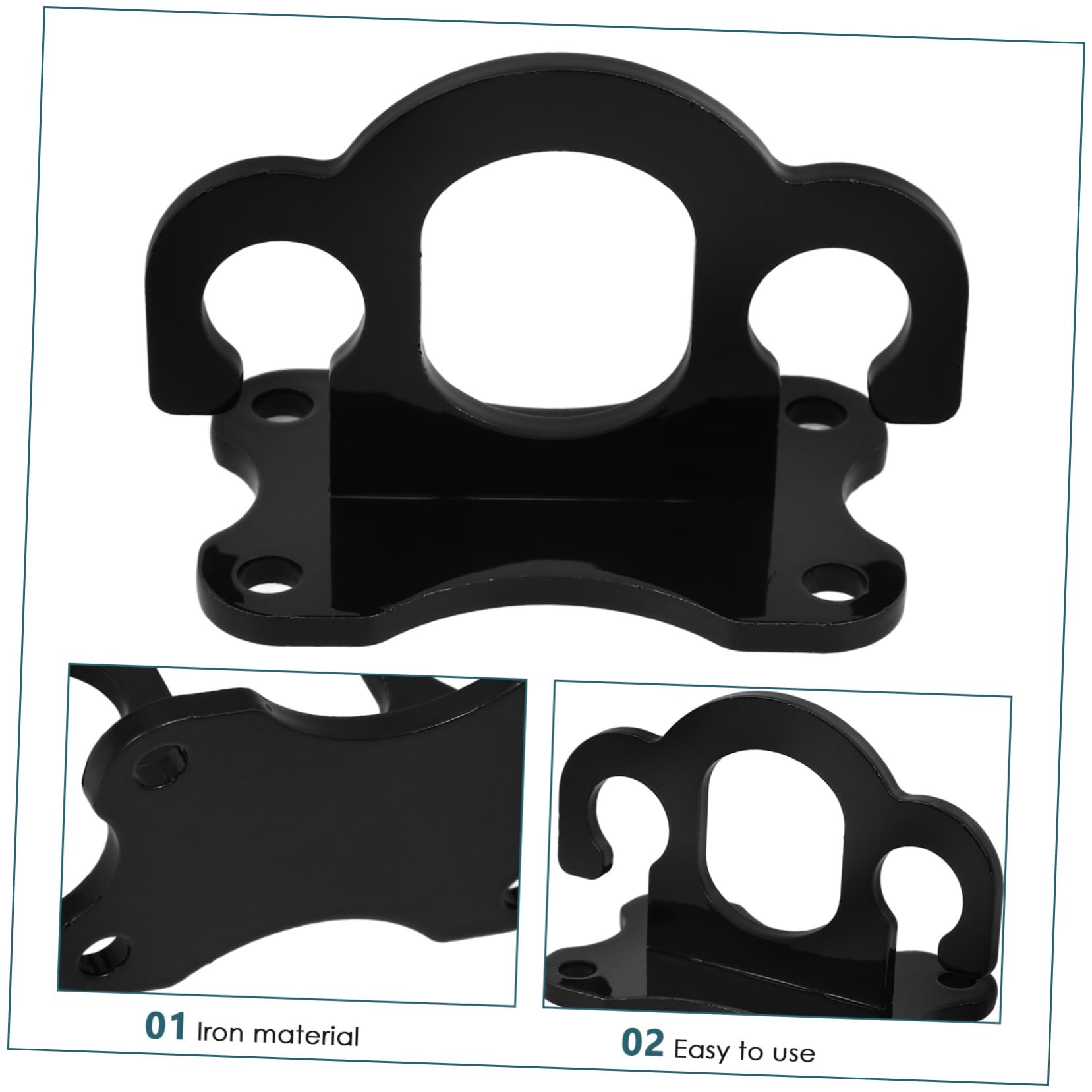 KOMBIUDA 3pezzi Ancoraggi per Allenamento Ganci per Esercizi Palestra Supporti per Fasce Accessori per Allenamento Casa per Fitness e