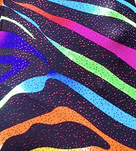 Ice Fire 1 Pair Skate Boot Covers | Durable Boot Protector for Ice/Figure/Roller Skate | Universal Size | Skating Accessory- Vivid Zebra