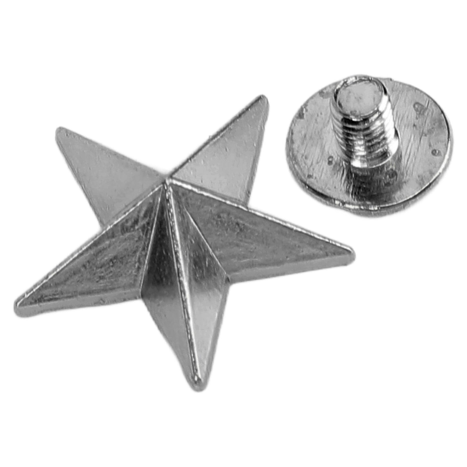【AAKE】STAR RIVET LEATHER JK Amazon.com: 30 Sets Star Studs Star Rivets Screw Zinc Alloy