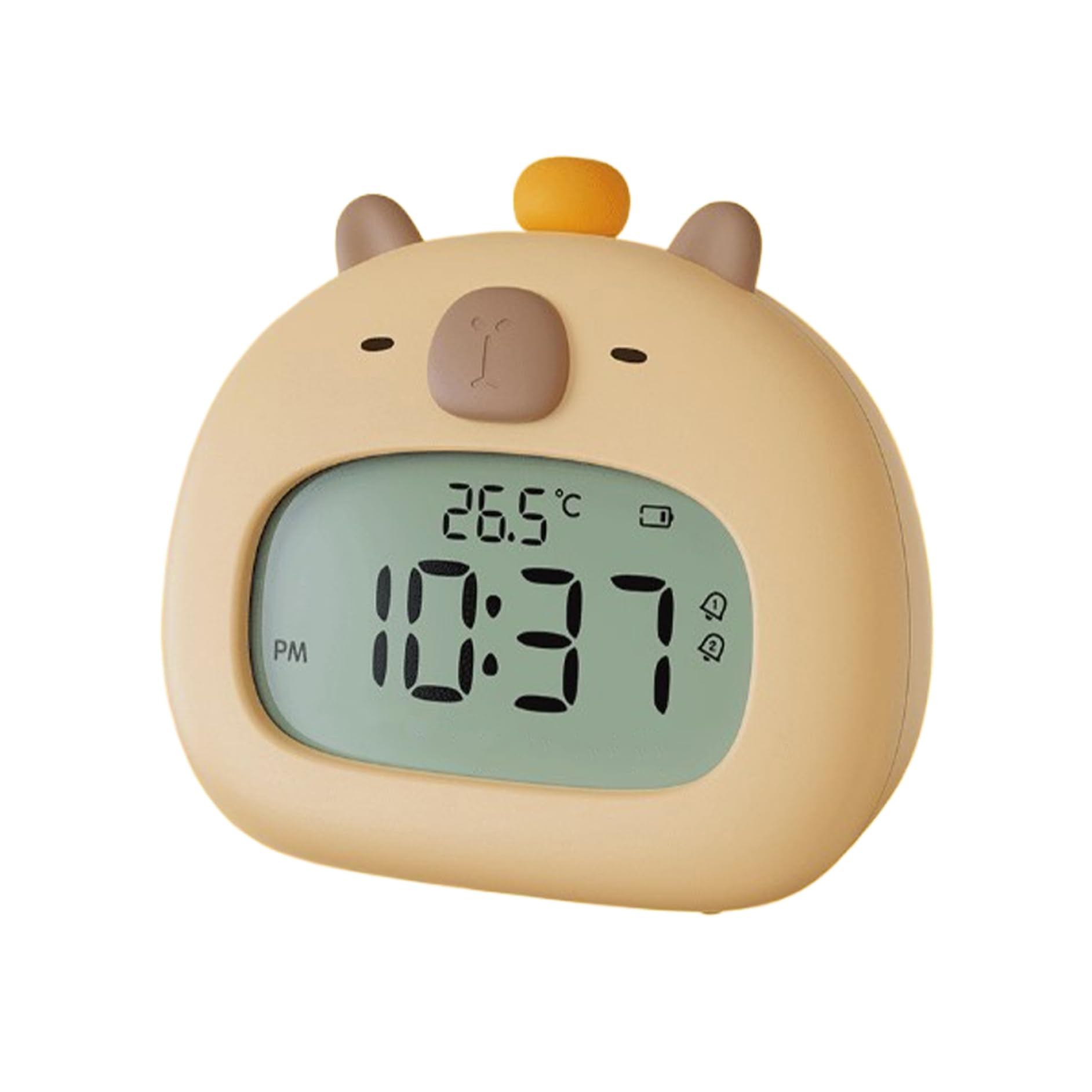 Réveil Capybara pour enfants, idée cadeau originale avec veilleuse et alarme