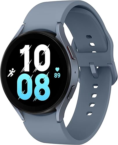 SAMSUNG Galaxy Watch 5 Aluminio 44mm LTE - 16GB - Azul - SM-R915UZBAXAA (Azul, 44mm, LTE, Galaxy Watch 5) (Renovado)