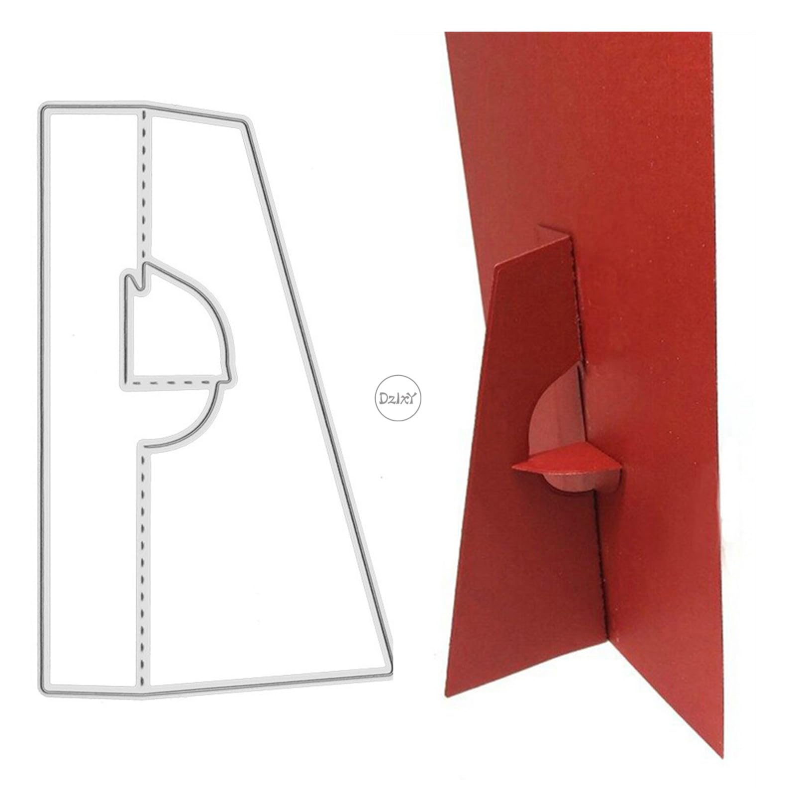 DzIxY Assembly Bracket Metal Cutting Dies for Card Making Kit Embossing Paper Die Cuts Set Scrapbook Stencils Supplies Machine Templates