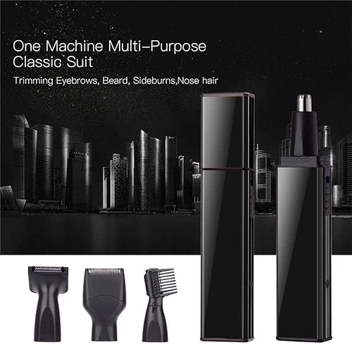 Miniatura 4 de Cortadora eléctrica de pelo de nariz y oído, profesional, recargable por USB, sin dolor, para hombres y mujeres, cortadora de pelo de nariz