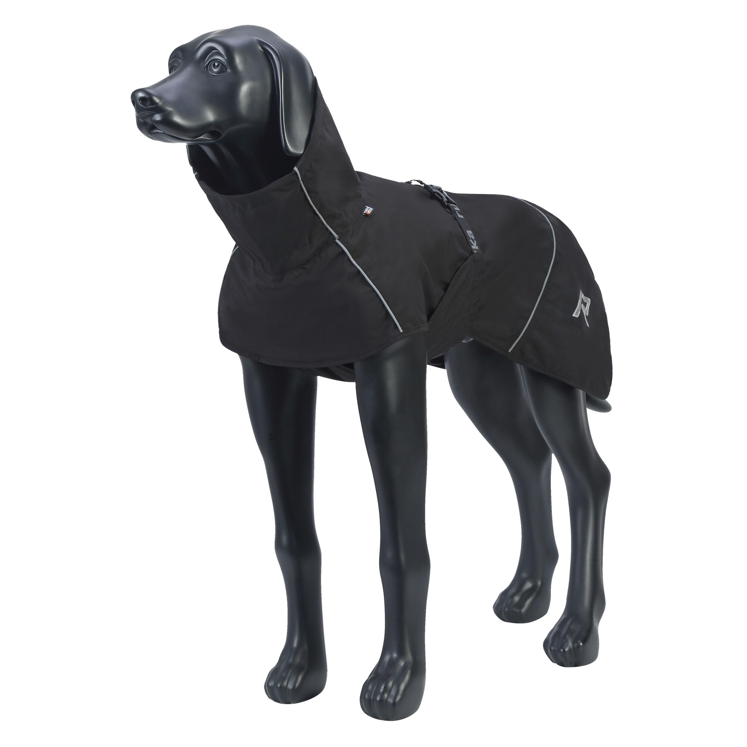 Rukka Pets HAYTON ECO - Chubasquero para perros, color negro 55