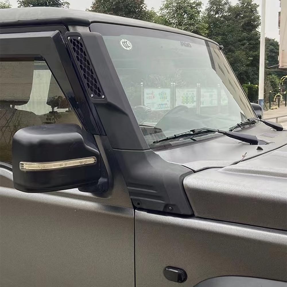 Car Air Ram Intake Snorkel Kit System Replacment Compatible for SUZUKI JIMNY 2018 2019 2020 2021 2022 JB74 JB64, Ideal For Protecting Your Engine From Dust, Water While Traveling