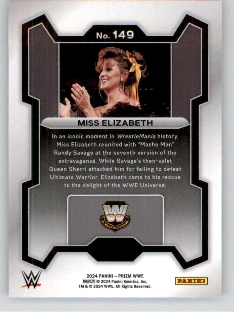 Amazon.com: 2024 Panini Prizm #149 Miss Elizabeth Legend