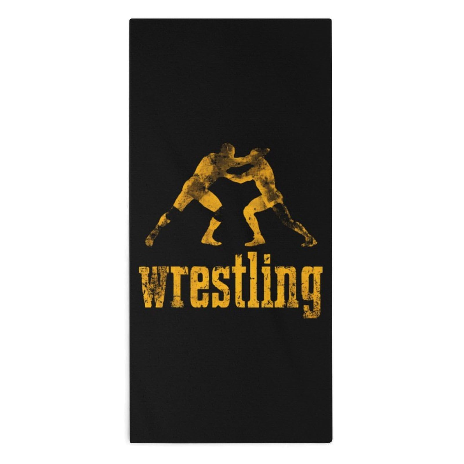 TXFBTRFSA Wrestling Hand Towels for Adult Face Towel Bath Beach Swim Accessories