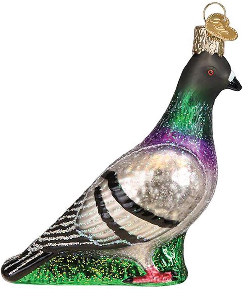 Old World Christmas Ornaments Pigeon Glass Blown Ornaments for Christmas Tree
