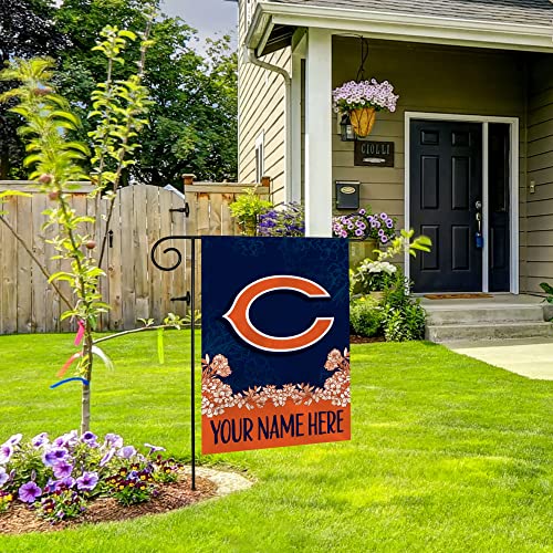 Image of Rico Industries NFL Standard /Primary Personalized 13 inch x 18 inch Double Sided Garden Flag